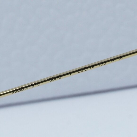 Dior MISSDIOR B1U B0H0 Cat Eye Eyeglasses - Gold/Yellow - Picture 10 of 13